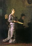 Thomas Eakins The Pathetic Song china oil painting artist